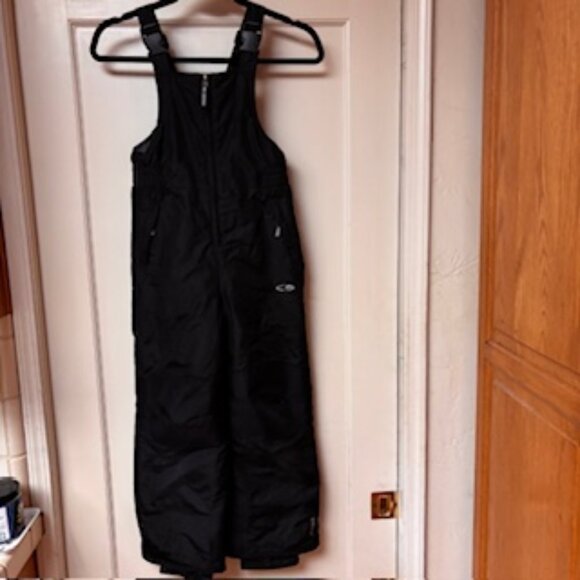 Champion Black Venture Dry Bib Overall ski/snow pants Child 6/7 - Picture 1 of 4